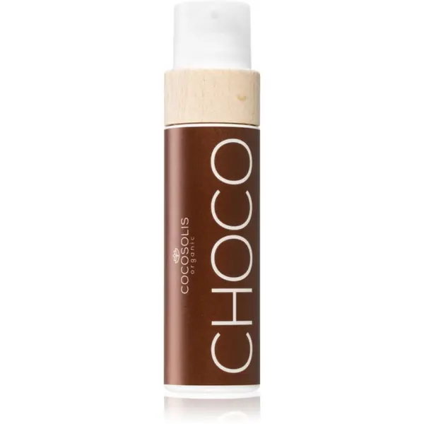 COCOSOLIS COCOSOLIS CHOCO njegujuće ulje za sunčanje bez zaštitnog faktora s mirisom Chocolate 110 ml