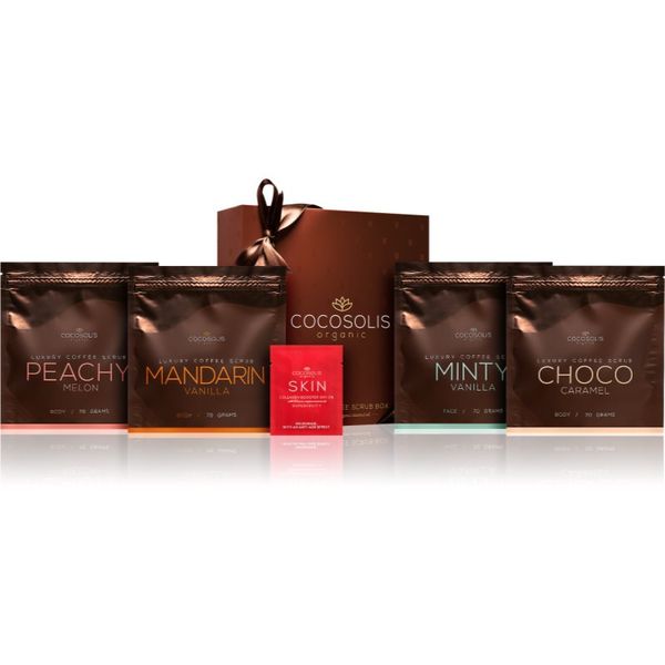COCOSOLIS COCOSOLIS Luxury Coffee Scrub Box set (za nježnu i glatku kožu)