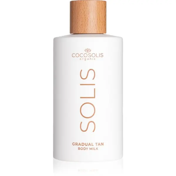 COCOSOLIS COCOSOLIS SOLIS Gradual Tan Body Milk mlijeko za postupno samotamnjenje s mirisom Caramel Latte 200 ml
