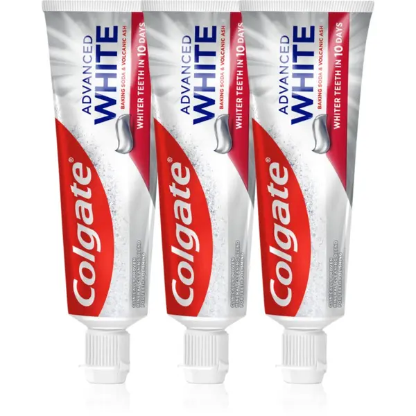 Colgate Colgate Advanced White Volcanic Ash and Baking Soda prirodna zubna pasta 3x75 ml