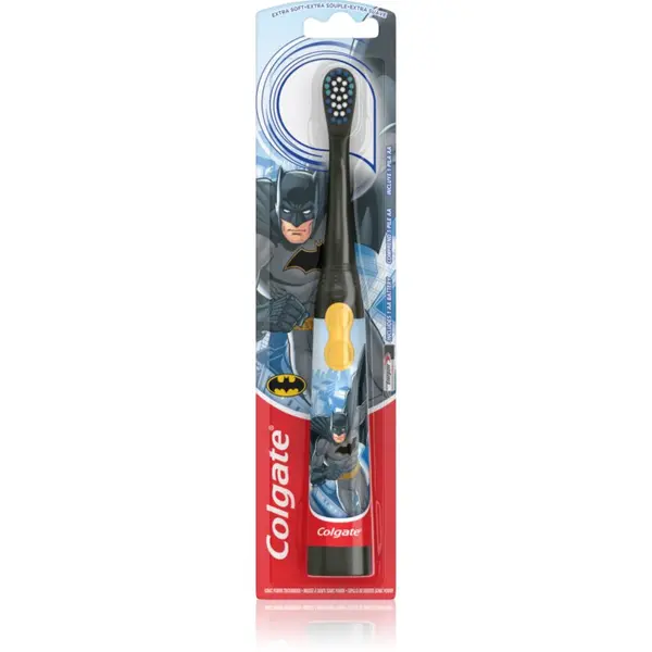 Colgate Colgate Kids Batman baterijska četkica za zube za djecu extra soft Silver 1 kom