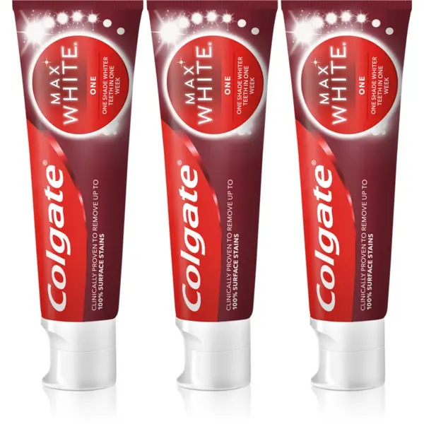 Colgate Colgate Max White One pasta za izbjeljivanje zuba 3x75 ml