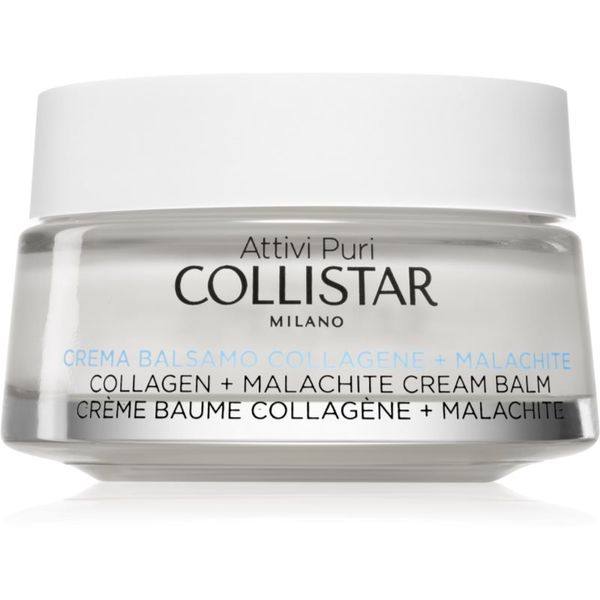 Collistar Collistar Attivi Puri Collagen Malachite Cream Balm hidratantna krema protiv starenja s kolagenom 50 ml
