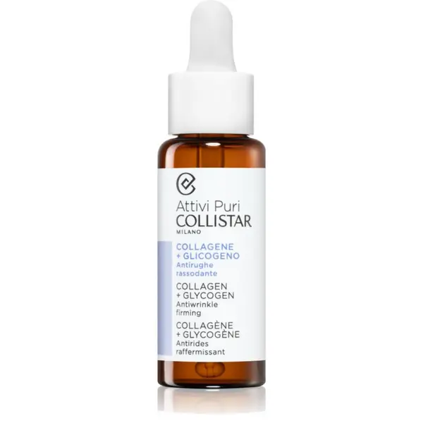 Collistar Collistar Attivi Puri Collagen+Glycogen Antiwrinkle Firming serum za lice za reduciranje znakova starenja s kolagenom 30 ml