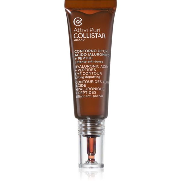 Collistar Collistar Attivi Puri Hyaluronic Acid + Peptides lifting serum za okoloočno područje 15 ml