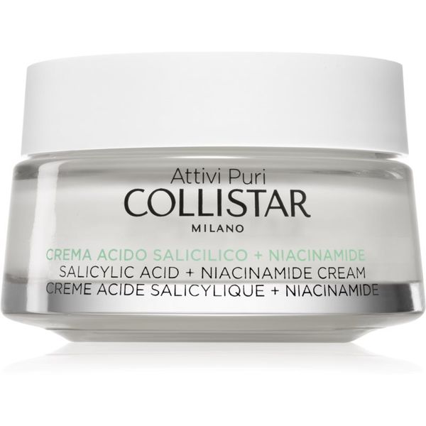 Collistar Collistar Attivi Puri Salicylic Acid + Niacinamide umirujuća krema sa salicilnom kiselinom 50 ml