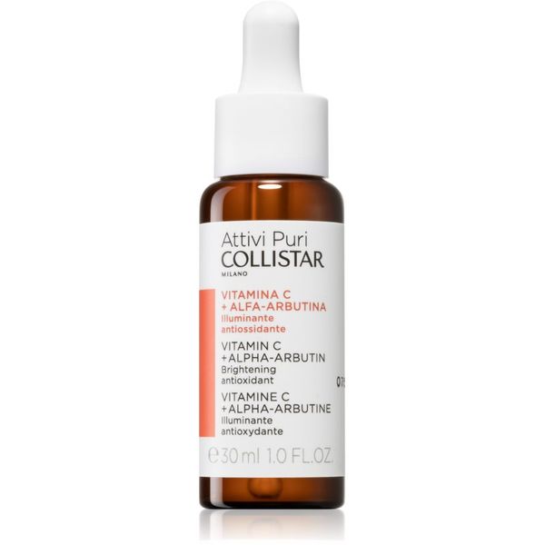 Collistar Collistar Attivi Puri Vitamin C + Alfa-Arbutina posvjetljujući serum za lice s vitaminom C 30 ml