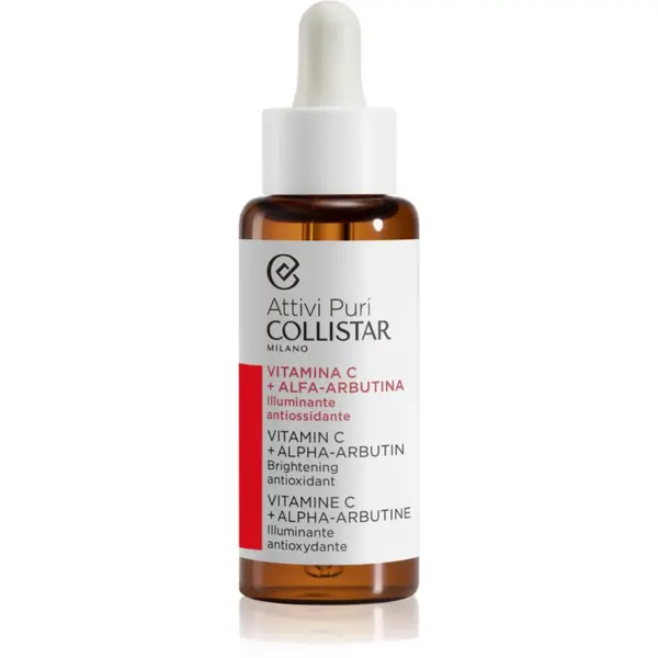 Collistar Collistar Attivi Puri Vitamin C + Alfa-Arbutina posvjetljujući serum za lice s vitaminom C 50 ml