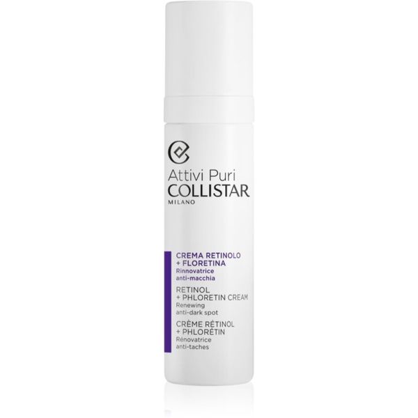 Collistar Collistar Attivi Puri® Retinol + Phloretin aktivna noćna krema za smanjivanje pigmentnih mrlja s retinolom 50 ml
