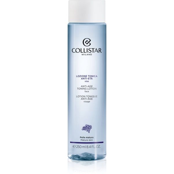 Collistar Collistar Cleansers Anti-age Toning Lotion Face posvjetljujući tonik s učinkom protiv bora 250 ml
