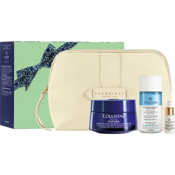 Collistar Collistar Futura Brightening Revitalizing Cream Gift Set poklon set za sjaj lica