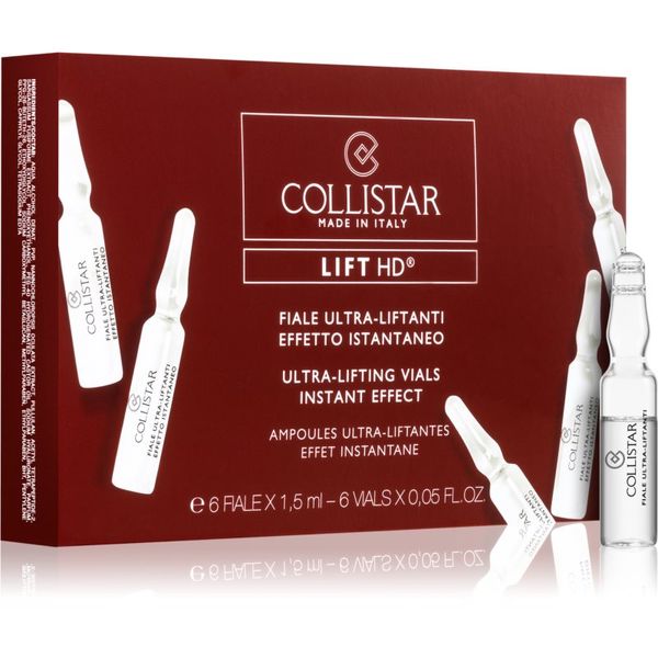 Collistar Collistar Lift HD Ultra-Lifting Vials Instant Effect serum za lice s „lifting“ učinkom 6 x 1.5 ml