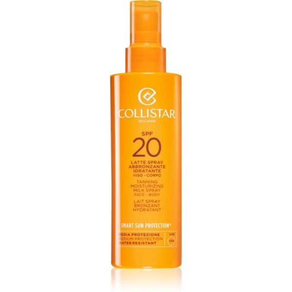 Collistar Collistar Smart Sun Protection Tanning Moisturizing Milk Spray SPF 20 zaštitno mlijeko u spreju SPF 20 200 ml