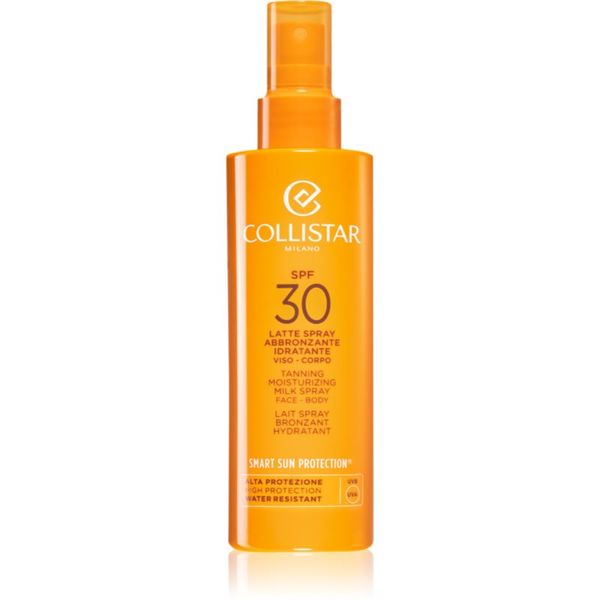 Collistar Collistar Smart Sun Protection Tanning Moisturizing Milk Spray SPF 30 zaštitno mlijeko za sunčanje u spreju SPF 30 200 ml