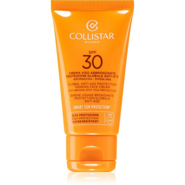 Collistar Collistar Special Perfect Tan Global Anti-Age Protection Tanning Face Cream krema za sunčanje protiv starenja kože SPF 30 50 ml