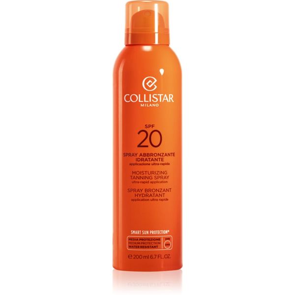 Collistar Collistar Special Perfect Tan Moisturizing Tanning Spray sprej za sunčanje SPF 20 200 ml