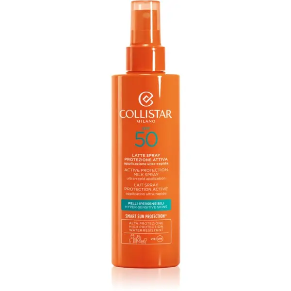 Collistar Collistar Sun Active Protection Milk Spray mlijeko za sunčanje u spreju SPF 50 200 ml