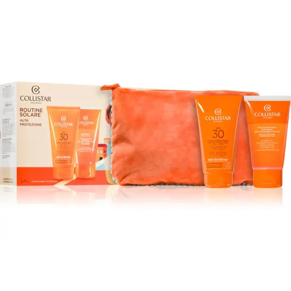 Collistar Collistar Sun Ultra protection tanning cream spf 30 set poklon set za sunčanje SPF 30 1 kom
