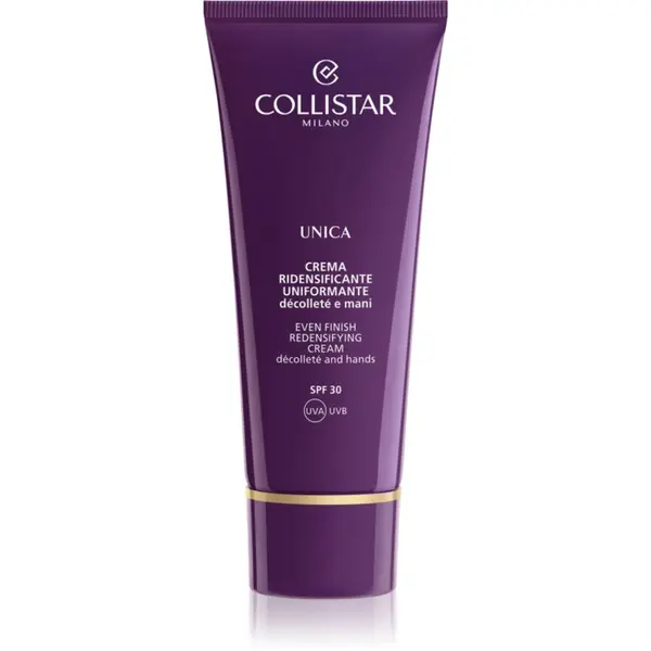 Collistar Collistar Unica Even Finish Redensifying Cream učvršćujuća krema za dekolte i grudi SPF 30 75 ml