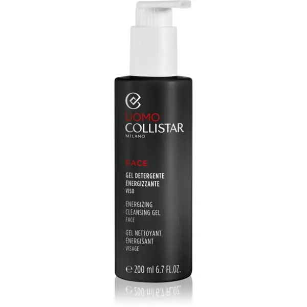 Collistar Collistar Uomo Energizing Cleansing Gel Face energetski gel za čišćenje za lice 200 ml
