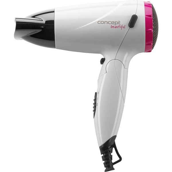 Concept Concept Beautiful sušilo za kosu White + Pink 1 kom