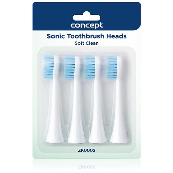Concept Concept Perfect Smile Soft Clean zamjenske glave za zubnu četkicu for ZK4000, ZK4010, ZK4030, ZK4040 4 kom