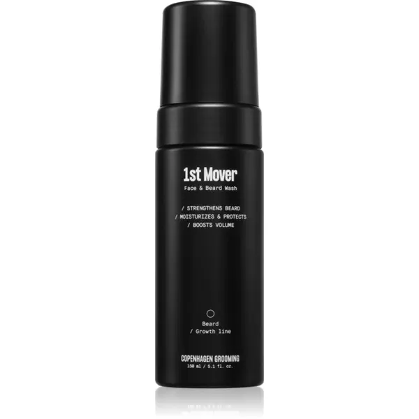 Copenhagen Grooming Copenhagen Grooming 1st Mover Face & Beard Wash pjena za pranje za bradu i brkove 150 ml