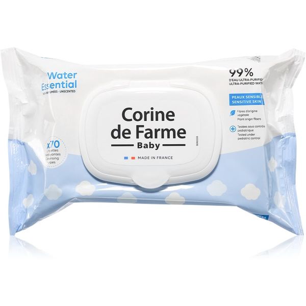 Corine de farme Corine de farme Water Wipes dječje nježne vlažne maramice 70 kom