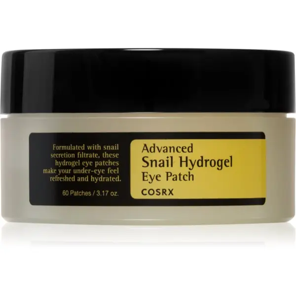 Cosrx Cosrx Advanced Snail Hydrogel Eye Patch hidrogel maska za područje oko očiju za sjaj i hidrataciju 60 kom
