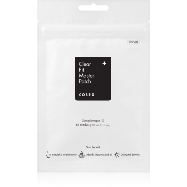 Cosrx Cosrx Clear Fit Master Patch flaster za čišćenje za problematično lice 18 kom