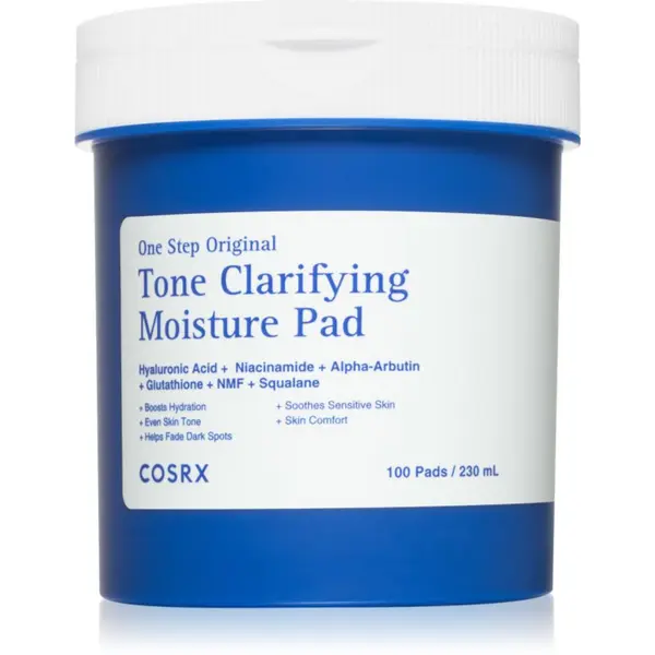 Cosrx Cosrx One Step Original Tone Clarifying Moisture Pad blazinice natopljene tonerom s hidratantnim učinkom 100 kom