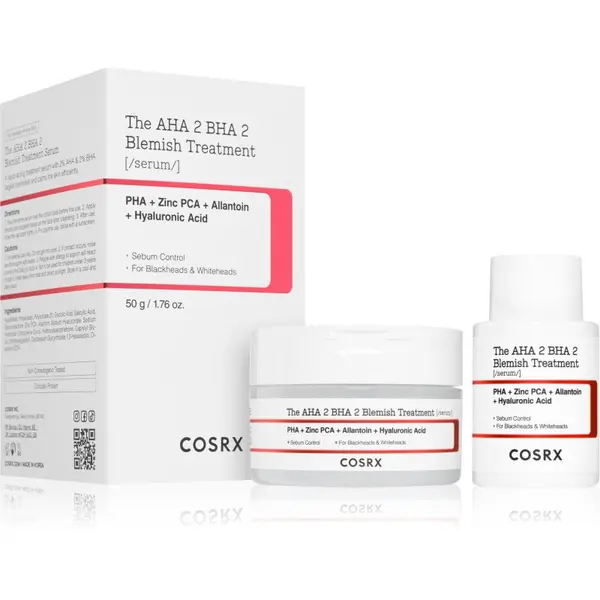 Cosrx Cosrx The AHA 2 BHA 2 Blemish Treatment Serum lokalna njega protiv akni 50 g