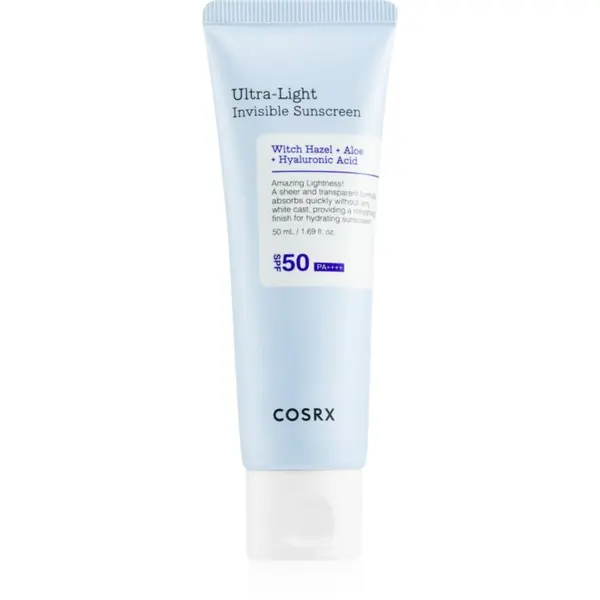 Cosrx Cosrx Ultra-Light Invisible Sunscreen ultra lagana krema za sunčanje za lice i tijelo SPF 50+ 50 ml