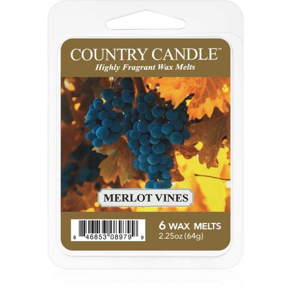Country Candle Country Candle Merlot Vines mirisna svijeća 64 g