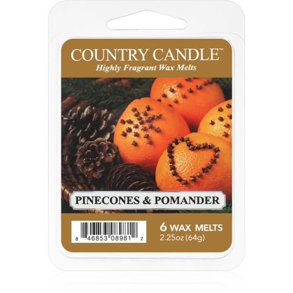Country Candle Country Candle Pinecone & Pomander vosak za aroma lampu 64 g
