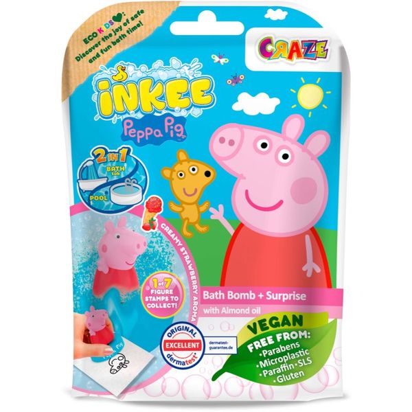 Craze Craze INKEE Peppa Pig bomba za kupanje 1 kom