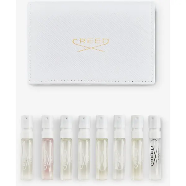 Creed Creed Leather Sample Wallet - White set za žene