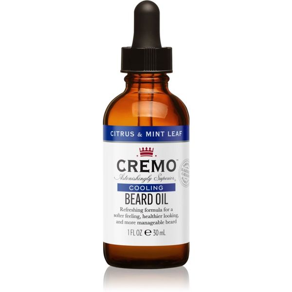 Cremo Cremo Cooling Beard Oil Citrus & Mint Leaf ulje za bradu 30 ml