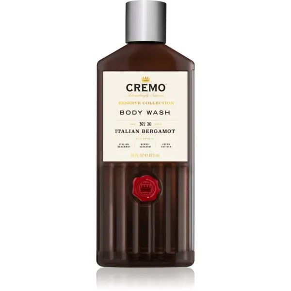 Cremo Cremo Italian Bergamot gel za tuširanje za muškarce 473 ml