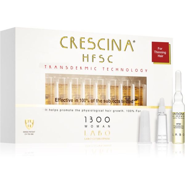 Crescina Crescina Transdermic 1300 Re-Growth tretman rasta kose za žene 20x3,5 ml