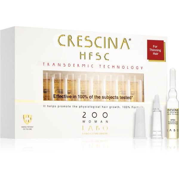 Crescina Crescina Transdermic 200 Re-Growth tretman rasta kose za žene 20x3,5 ml