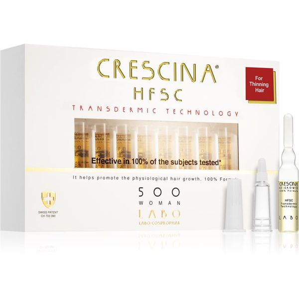 Crescina Crescina Transdermic 500 Re-Growth tretman rasta kose za žene 20x3,5 ml