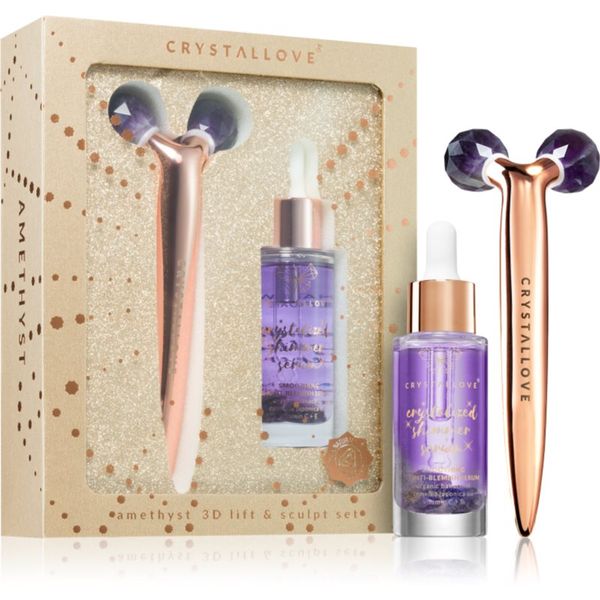 Crystallove Crystallove Amethyst 3D Lift & Sculpt Set set (za savršeno lice)
