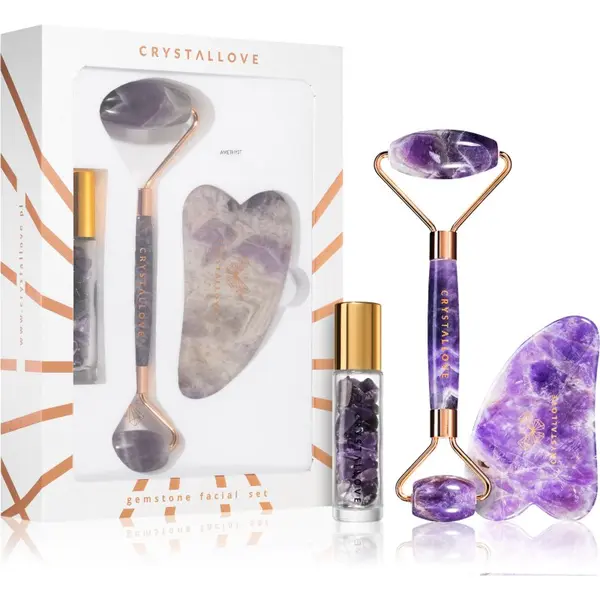 Crystallove Crystallove Amethyst Beauty Set set za njegu lica