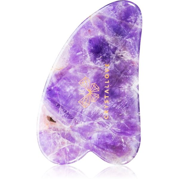 Crystallove Crystallove Amethyst Gua Sha pomagalo za masažu