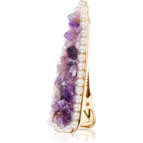 Crystallove Crystallove Amethyst Hair Clip kopča za kosu 1 kom