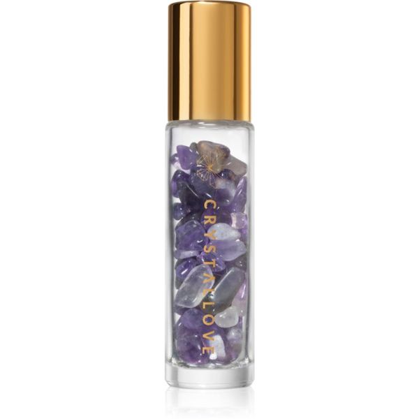 Crystallove Crystallove Amethyst Oil Bottle Roll-on s kristalima punjivi 10 ml