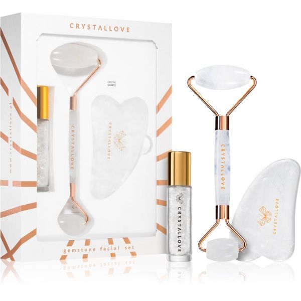 Crystallove Crystallove Clear Quartz Beauty Set set za njegu lica