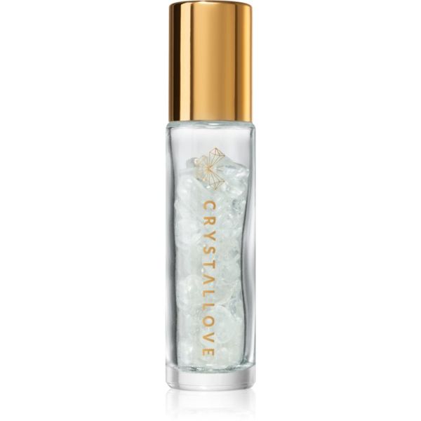 Crystallove Crystallove Clear Quartz Oil Bottle Roll-on s kristalima punjivi 10 ml
