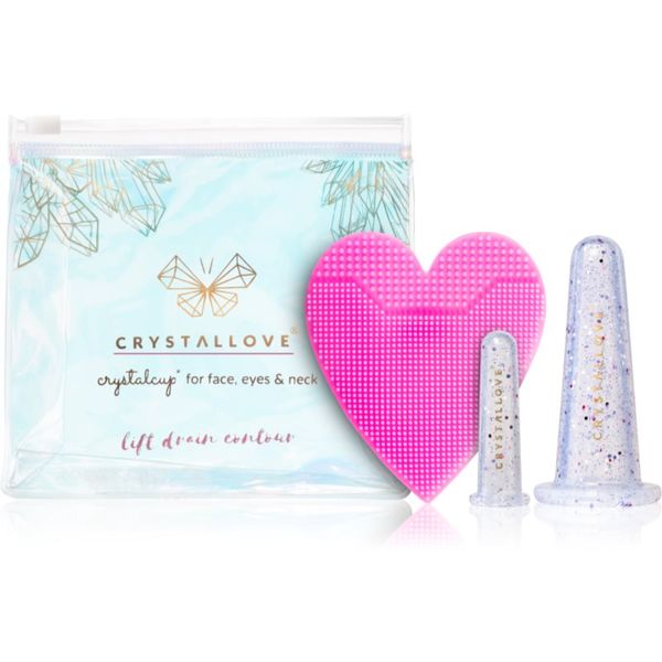 Crystallove Crystallove Crystalcup set dodataka za masažu lica